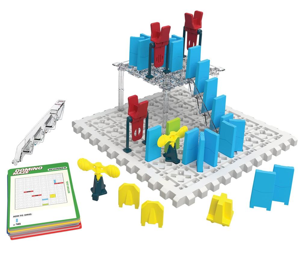 ThinkFun 76373 Domino det kluriga logikspelet med dominoeffekten - - Labyrint,