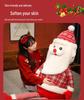 Christmas Santa Plush Doll & Throw Pillow Gift for Kids