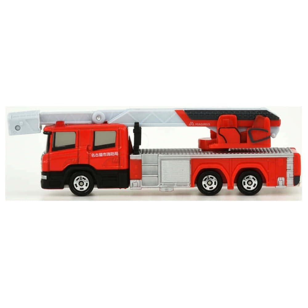 Takara Tomy Tomica Long Type No.145 Nagoya Fire Department 30m Ladder Truck Toy Car for Ages 3 and Up