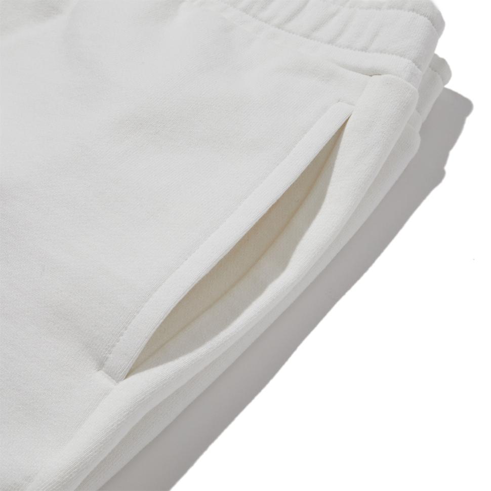 BRIAN BERRY Arc Out Pocket Sweat Pants_White