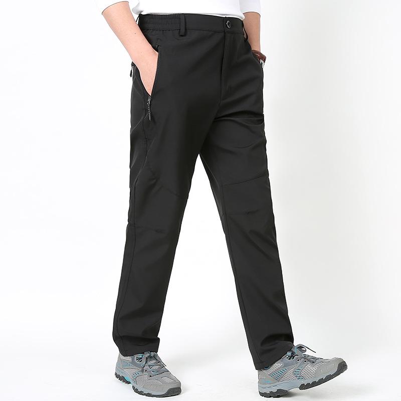 Men's 105 Quick Dry Lightweight Waterproof Summer Hiking Trousers - Large Size