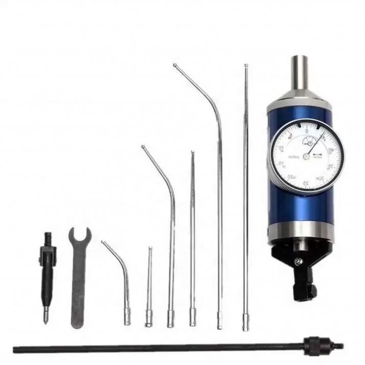 ANDUUK Coaxial Centering Dial Test Indicator Set 0-3mm Precision Center Lever Table Positioning Table Centering Dial Indicator Accuracy Dial indicator
