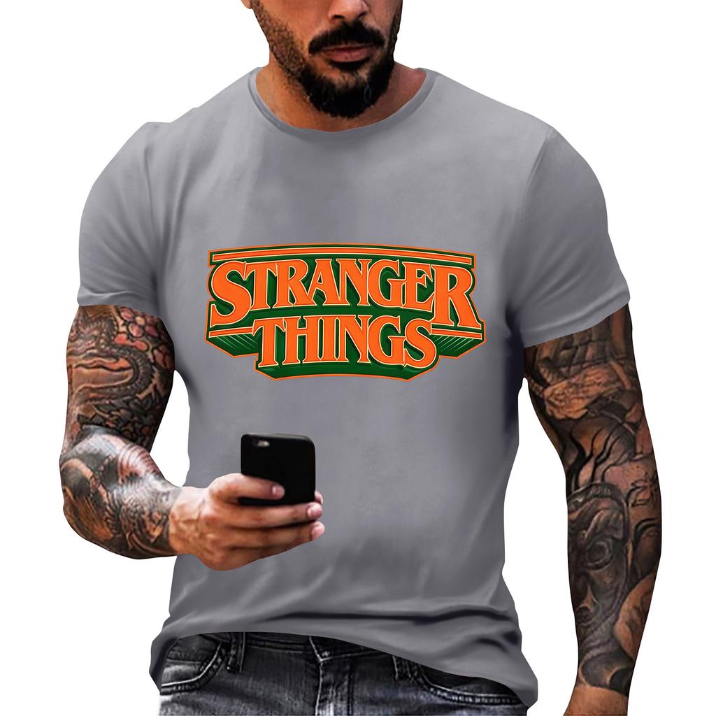 Men's Short Sleeve T-Shirt With Movie And TV Print