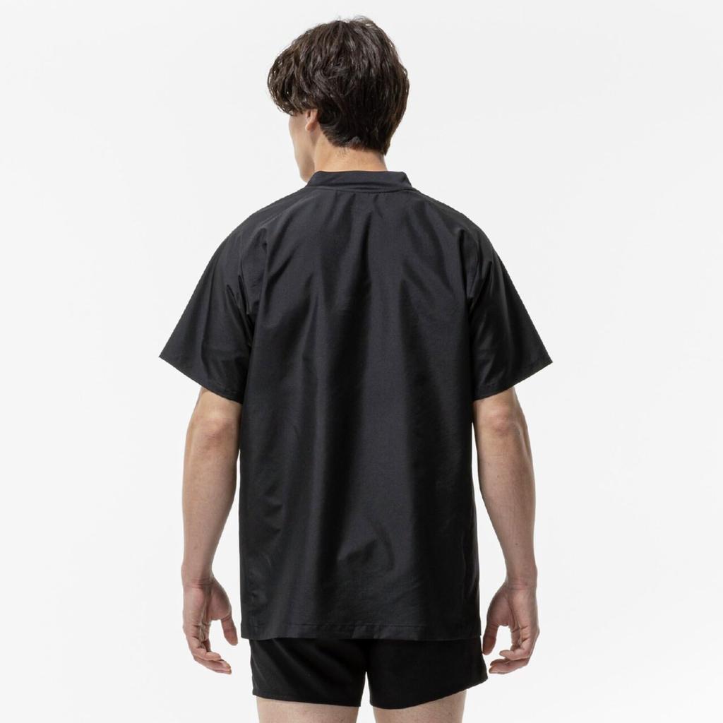 N-XT Short Sleeve Volleyball Jacket V2MEC500 Unisex Black/Gold L