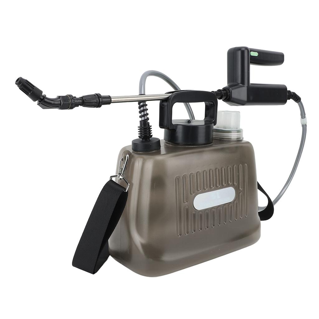 Electric Sprayer Portable 5L 2000mAh Battery Powered Automatic with 4 Nozzles Electric   Sprayer for Car Washing Garden