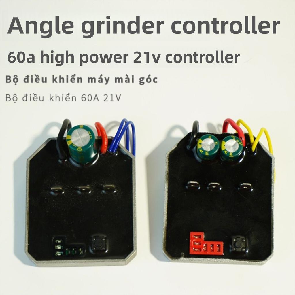 60A Speed Switch Brushless Lithium Electric Grinder Motherboard Durable Control Board  Power Tool