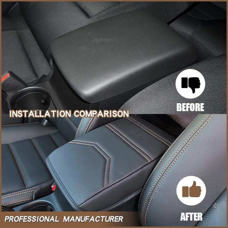 For Mazda CX-5 CX5 2017-2024 2024 KF Armlene Konsollpute Deksel Pute Støtte Boks Topp Matte Fôr Bil Styling Tilbehør