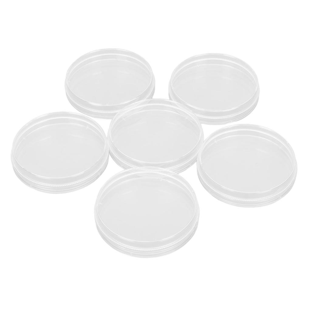 20pcs Sterile Plastic Petri Dishes with Lid 90mm Dia 15mm Deep Laboratory Petri Plate Dish for Analy