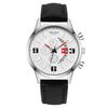 Mens Leather Business Fashion Watch Strap Watch For Gift Giving
