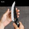 Boning Knife Butcher Cleaver Forged Stainless Steel Household Kitchen Knife Fruit and Vegetable Slicing Knife with Cover
