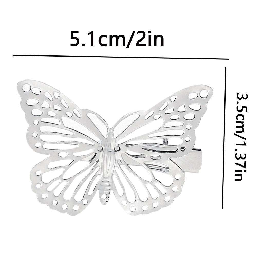 Hollow Out Hair Styling Clip Women Girls Fashion Hairpin Non-slip Barrette Bangs Pins Headwear