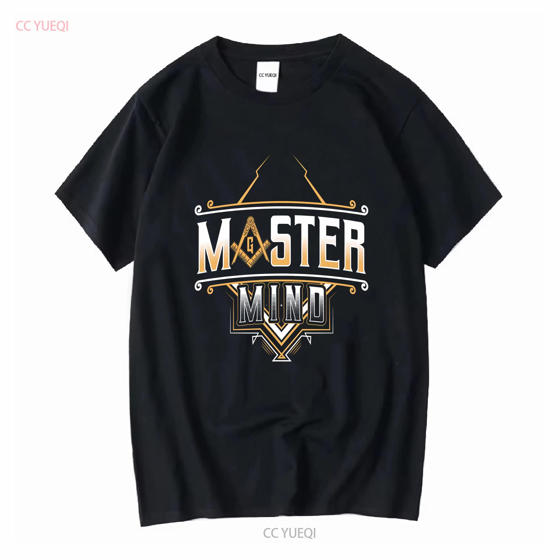 

Masonic Master Mind Freemason T Shirt long or short sleeves vintage Washed Casual Comfortable streetwear Breathable 4XL