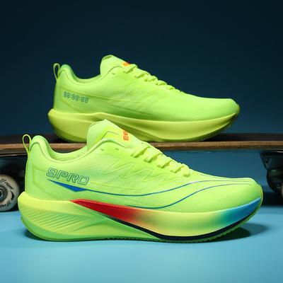 New Men's Summer Non-slip Shock Absorption Ultra-light Jogging Shoes Women's Lightweight Sports Shoes Marathon Men's Shoes Professional Running Shoes