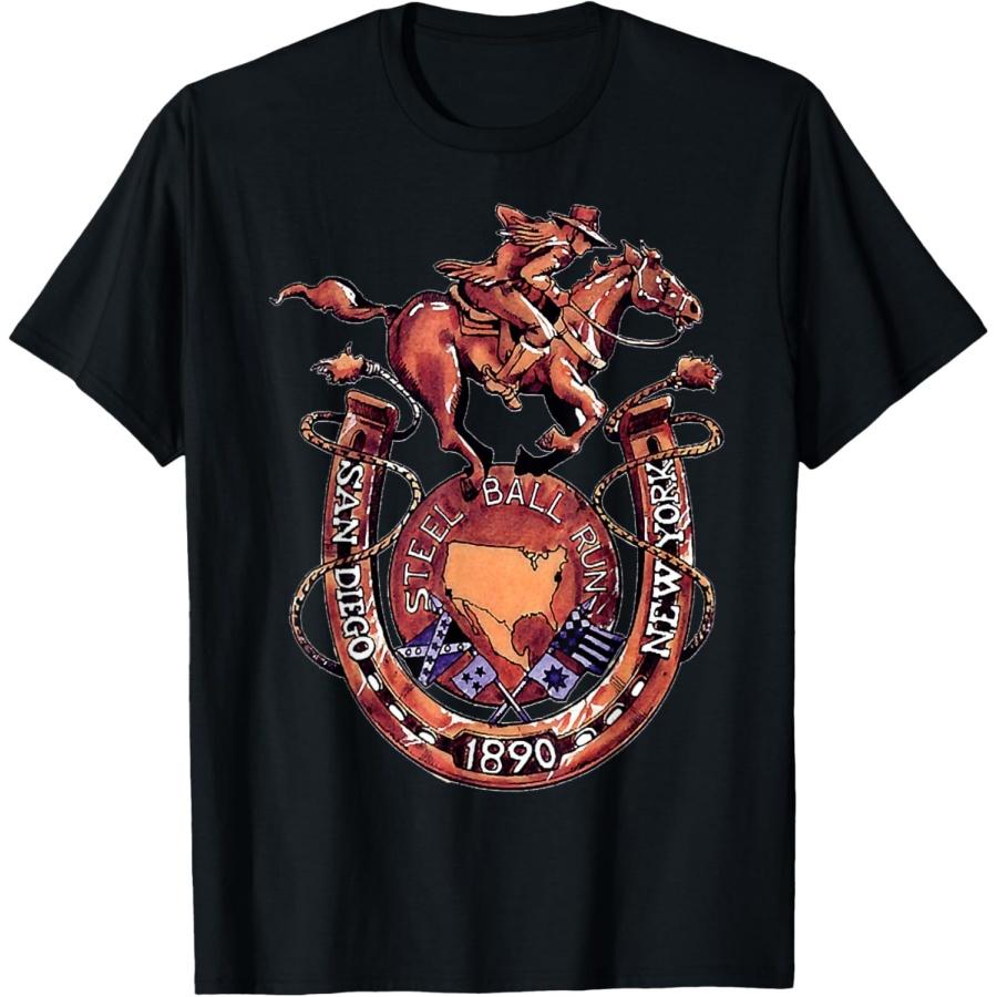 

Steel Ball Race Horse T-Shirt XXXXXL чорний