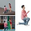 1/64 Figure Tiny People Proposal Scene Movie Character Miniature Model Resin Doll Handpainted for