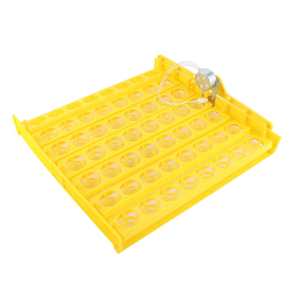 56 Eggs Mini Incubator Hatcher Automatic Egg Turning Tray Tool with Motor (100‑120V Motor)