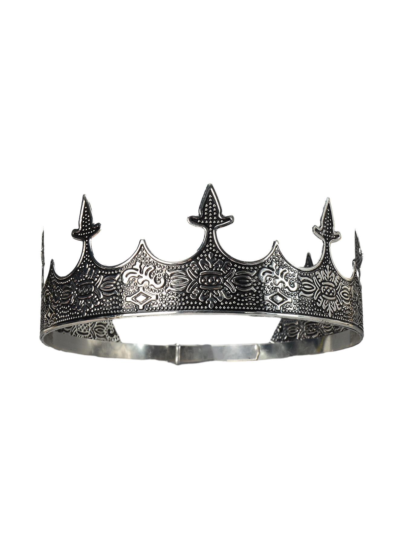 

Сплав подвижный размер мужской король королева принц принц волосы корона корона производительность производительность