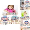 Wooden Animal And Fruit Matching Game For Early Learning And Cognitive Development