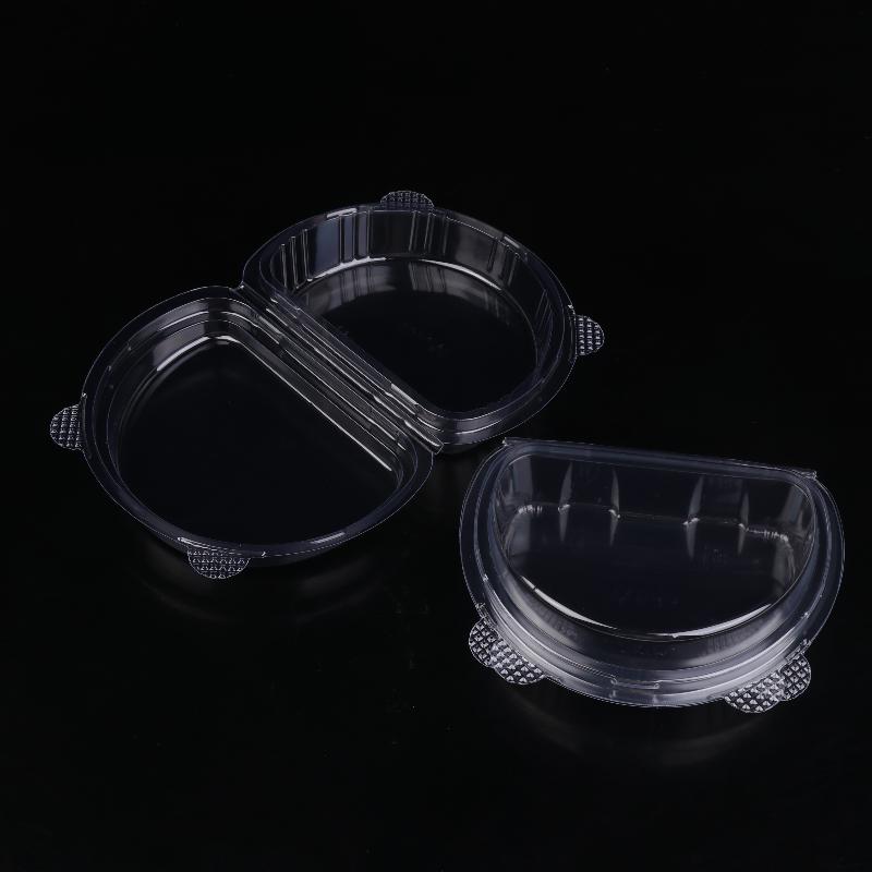 50Pcs Mousse Cake Box With Lid Swiss Roll Dessert Packaging Boxes Wedding Birthday Baby Shower Party Food Storage Containers