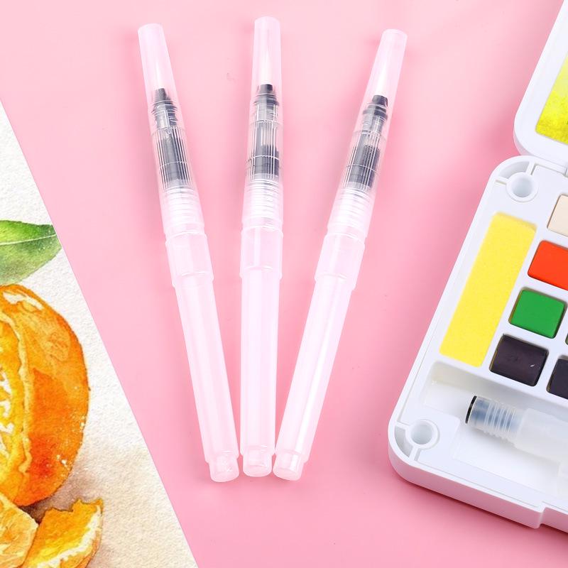 Large Capacity Water-Filling Soft Tip Calligraphy Brush & Watercolor Paint Set