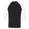 Canvas Mens 3/4 Sleeve Baseball T-Shirt