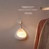 LED Night Light Human Body Sensing Lights USB Rechargeable Cute Animal Silicone Lamp For Bedroom Living Room Decor Children Gift