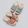 2021 Plus Size Women's Thick-Soled Carved Sandals & Slippers