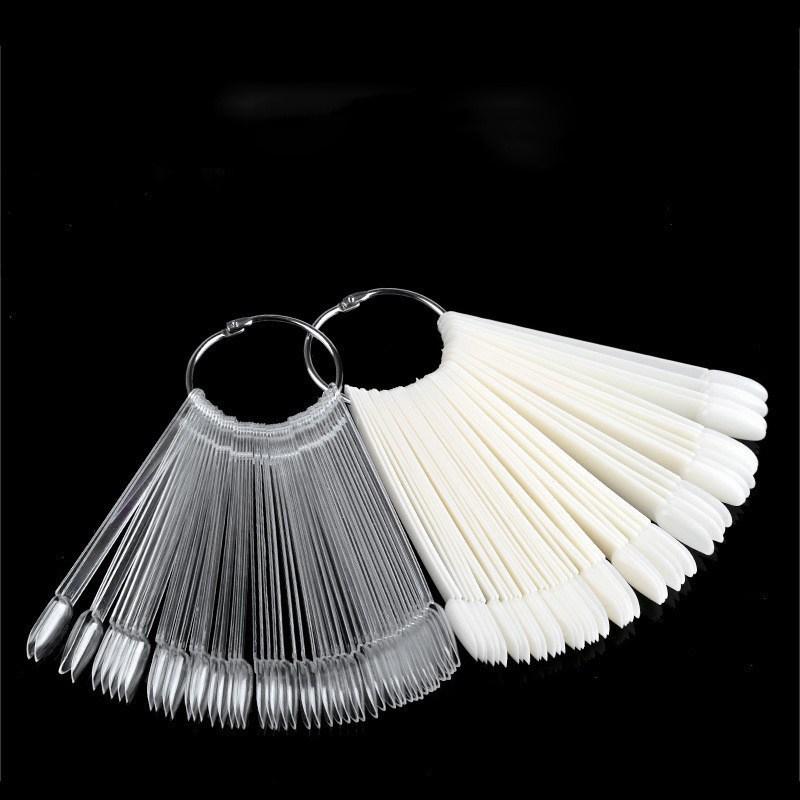 Nail Color Card Art Wheel Fan Glue Color Card Display Color Plate Display Nail Practice Color
