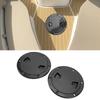2PCS Boat   Deck Plates Non Slip Round Shape Thickened Rubber   Inspection Deck Plate with Detachable Cover