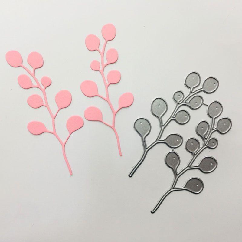 Tree Metal Cutting Dies Stencil Scrapbooking DIY Album Stamp Paper Emboss