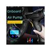 Car Wireless Vehicle Air Pump Handheld Intelligent Outdoor Emergency Light Wired Air Pump Supplies Absfiberglass