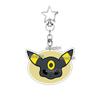 Anime Glaceon Flareon Jolteon Cartoon Acrylic Keychain Figure Keyring Ornament Collectible Accessory Charm Couple Chain Jewelry