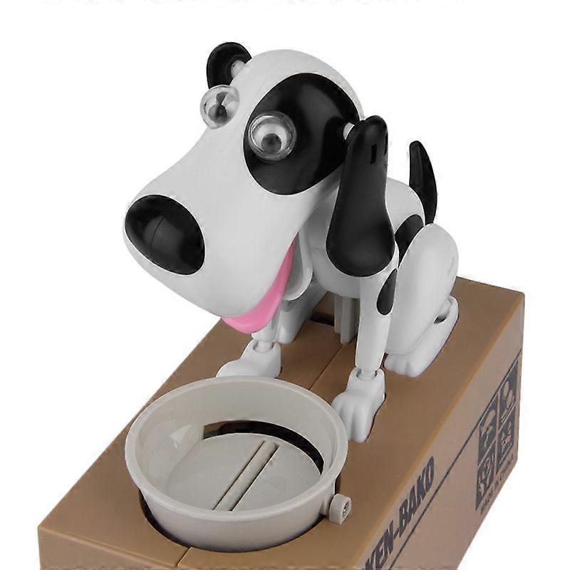 Intelligent Dog Steal Coin Money Saving Box Electric Automatic Puppy Coin Collector For Family Use Birthday Gift