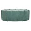 Banquette - Scandinave - Vert - MDF - Polyester - 2 Places - 122 X 51 X 46,5 Cm