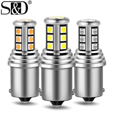 1Pc 1400LM 1156 BA15S Led P21W Led Bulb R5W R10W For Lada Granta Vesta Kalina Car Signal Light DRL Daytime Running Lamp 12V