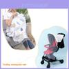 Premium Portable Nursing Cover And Soft Breastfeeding Blanket With Mosquito Net For Baby Stroller