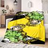 JOJO Anime Flanelldecke Warm, Gemütlich, Geeignet für Schlafzimmer, Sofas, Betten, Stühle, Picknicks, Reisen