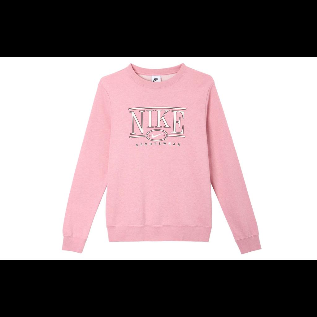 Nike Sportswear Club SS25 Sweatshirt Women's Elemental Pink/Heather Flower HJ0981-699
