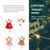 Christmas Decoration Hanging Doll Pendant Artificial Hair Christmas Tree Ornament