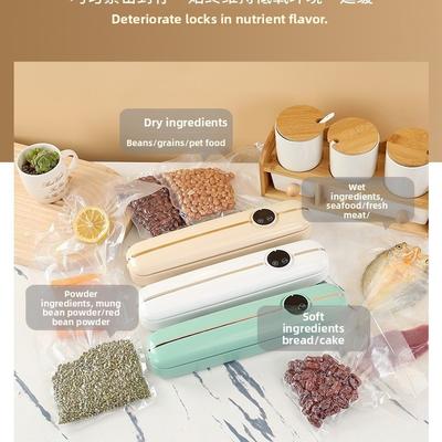 Food Preservation Vacuum Sealing Machine, Vegetable Fruit Meat Snack Preservation Artifact, Vacuum Sealing Bag Sealing Machine