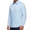 Men Wrinkle Free Modal Span Blue Slim Fit Dress Shirt Cdhz3b5351b0