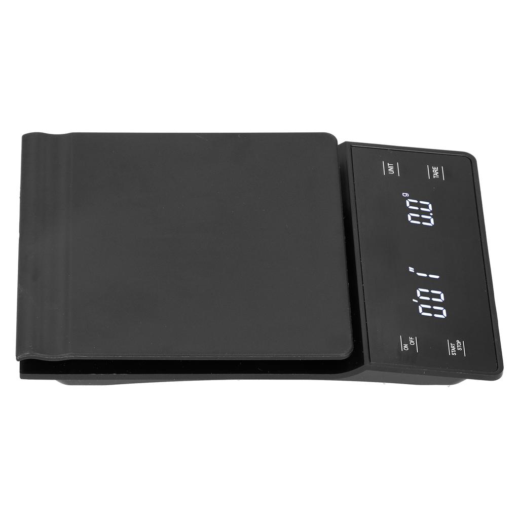 Digital Kitchen Scale Precise Timing Electronic Weighing Tool with LED Screen 3000g Range