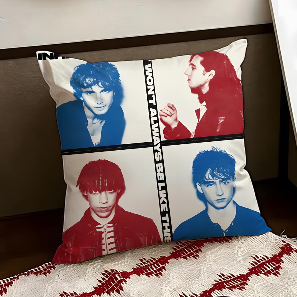 IInhaler Band Cushion Cover Reversible Soft Durable Pillow Cover Home Car MultiScene Use for Daily Comfort