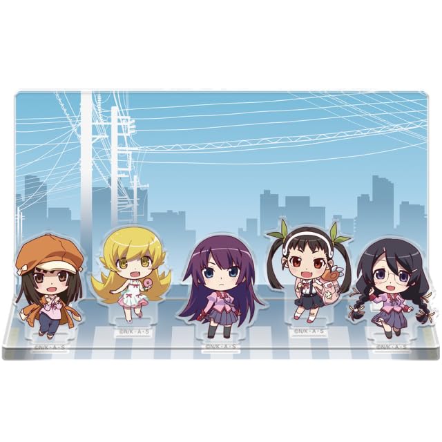 

Series Acrylic Diorama Hitagi Tsubasa Nadeshiko Mayoi Shinobu Monogatari & & & &