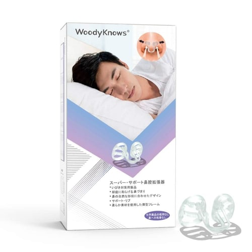 

WoodyKnows Super Support Nasal Dilators Improve Airflow During Sleep and Sports, Relieve Nasal Congestion and Snoring, Relief from Nasal Congestion an