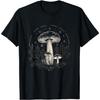 T-shirts Rétro Vintage Champignon Lune Forêt Drôle Nourriture Hommes Humour Streetwear T-shirt Manches Courtes Unisexe Vêtements Amples
