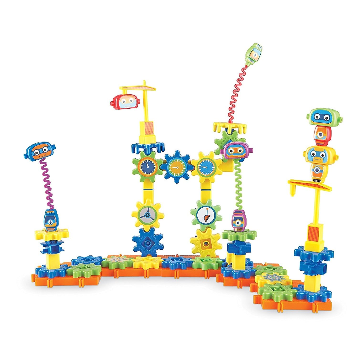 

Learning Resources Gears! Gears! Gears! Robot Factory Building Set, 80 Pieces