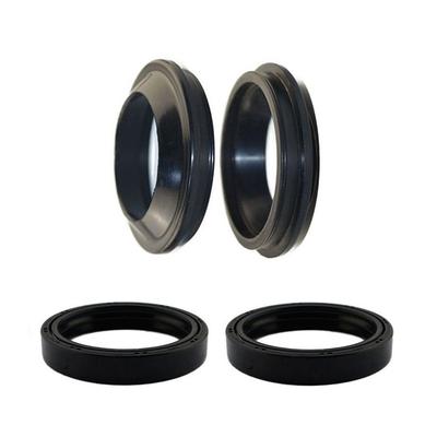AHL Front Fork Seal Dust Seal 43x55x11mm 2 Pairs 4pcs Set Yamaha YZ490 1982-1990/IT490 1983-1984
