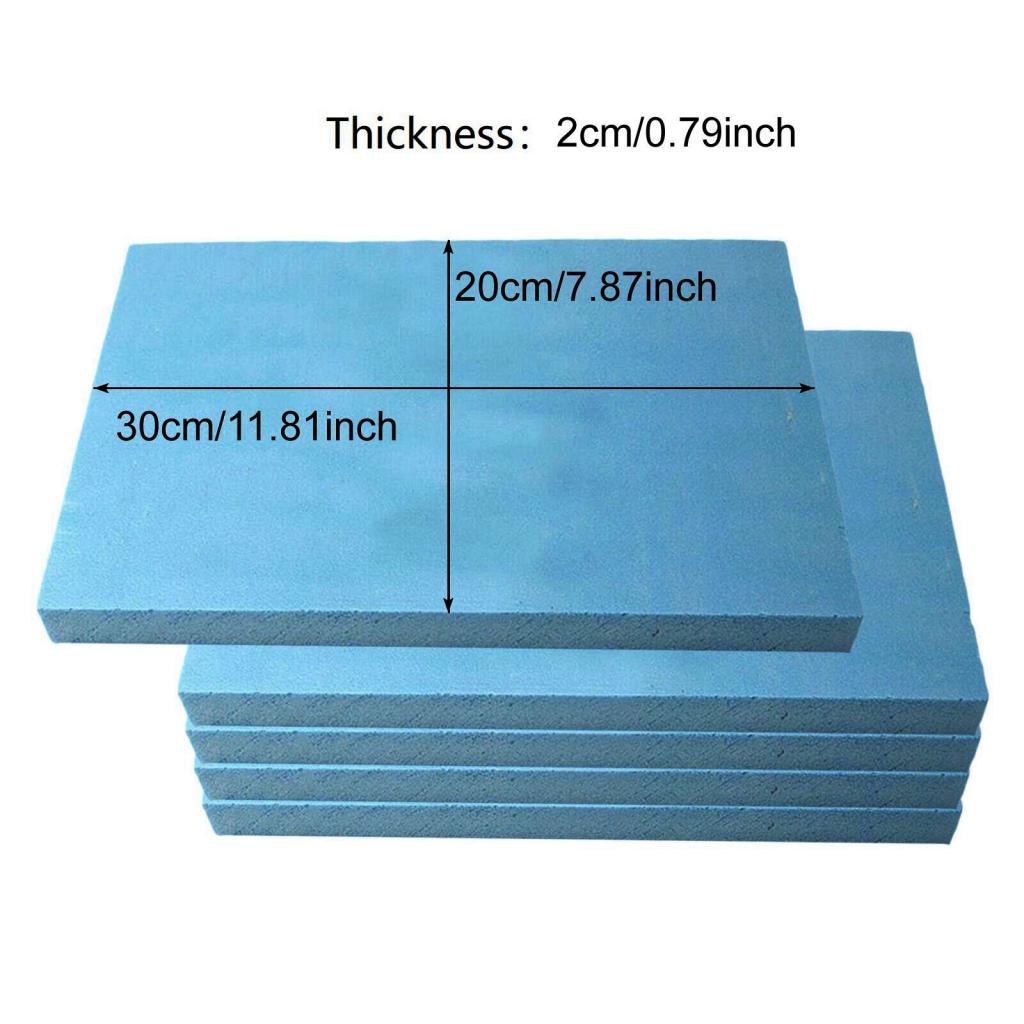 2/5pcs High Density Foam Slab DIY Model Material Diorama Base  Foam Blocks Modeling Material for Crafting Modeling Landscape Art