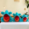 Round Land Shark Plush Toy Big Mouth Shark Funny Doll Doll Children's Birthday Gift Doll Machine Exchange